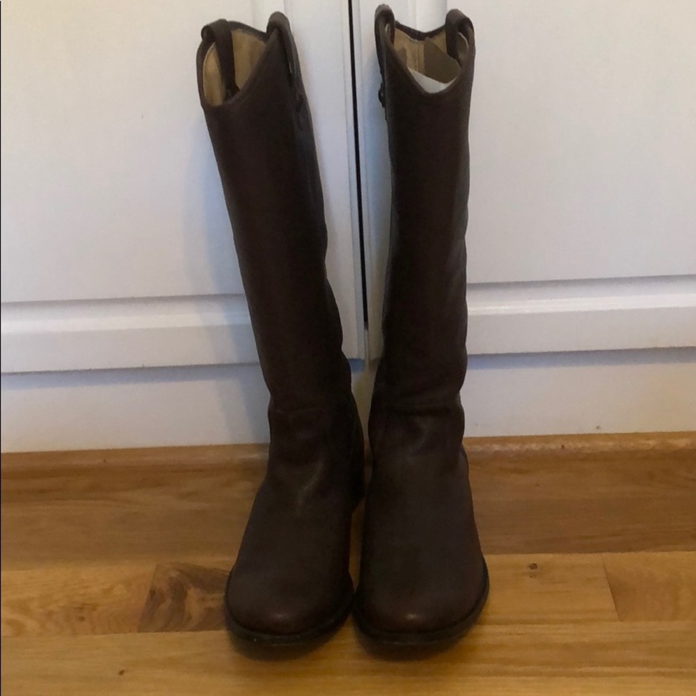 Frye 9.5 Brown Riding Boots. Worn Once